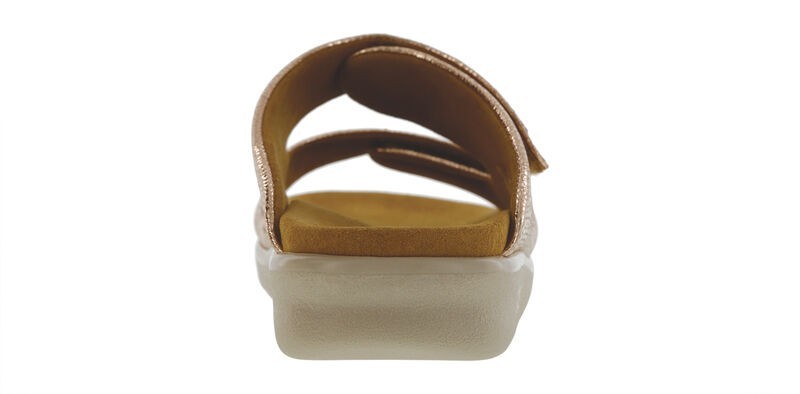 SAS Cozy Sandal Copper 7.5 Medium Comfort Slide, Women’s Shoes New In Box Save $
