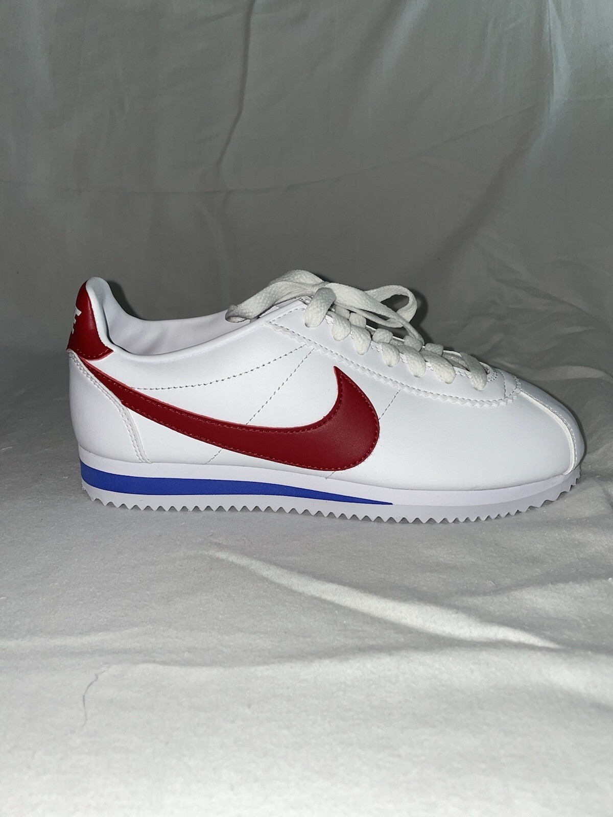 Size 7 – Nike Classic Cortez Leather White Red W