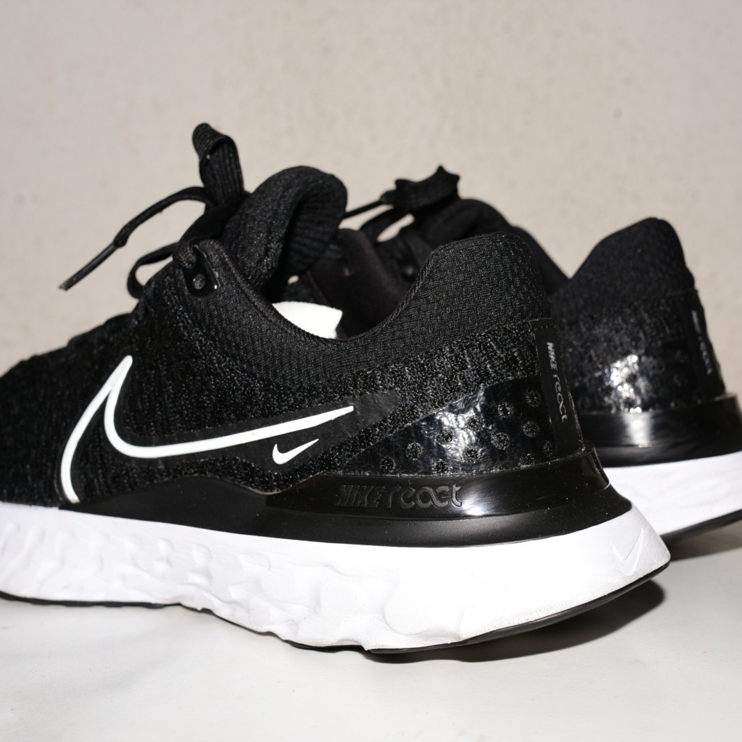 Nike React Infinity Run Flyknit 3 Black Women US 7