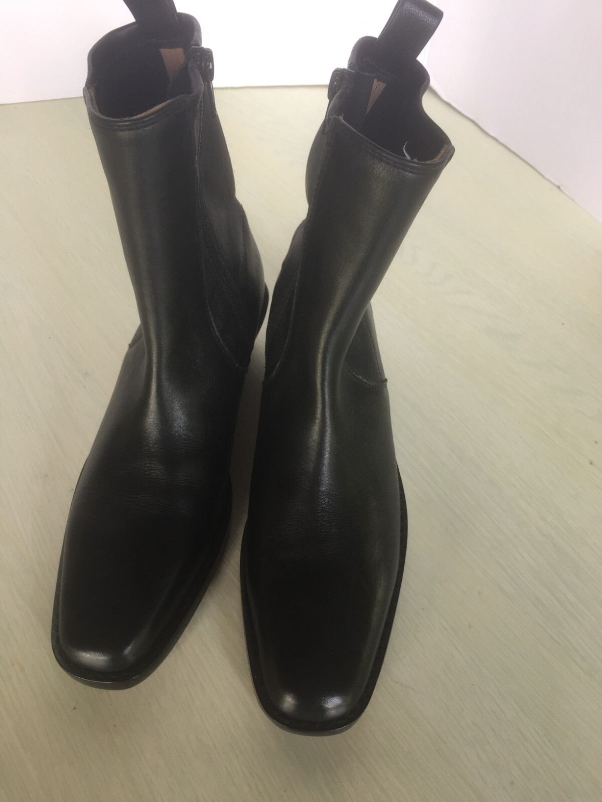 Madewell • New Other Ankle Boot In Black Leather • Size 5 • NO279 • MSRP $188