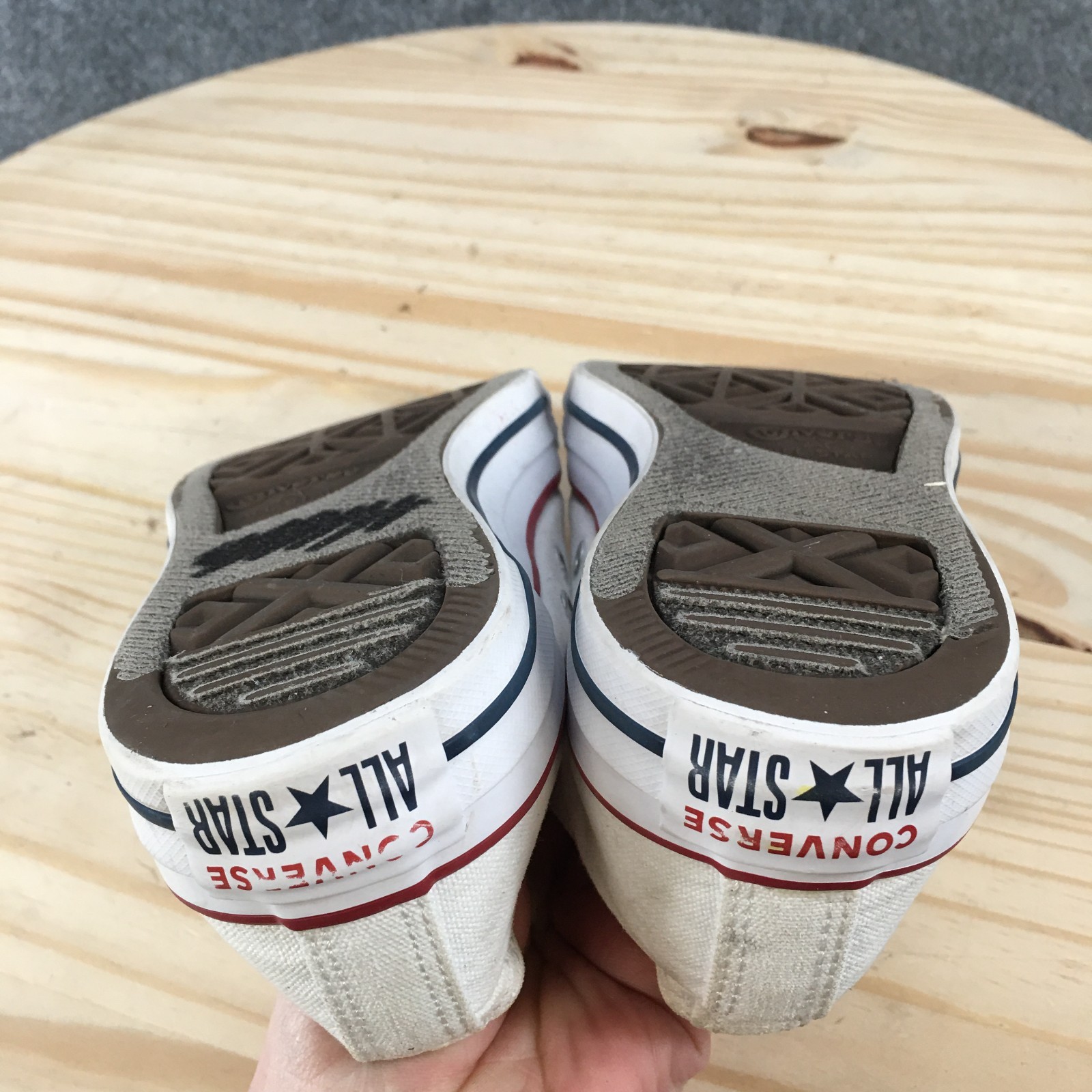 Converse Shoes Mens 5 Womens 7 Chuck Taylor All Star Low Sneakers M7652 White