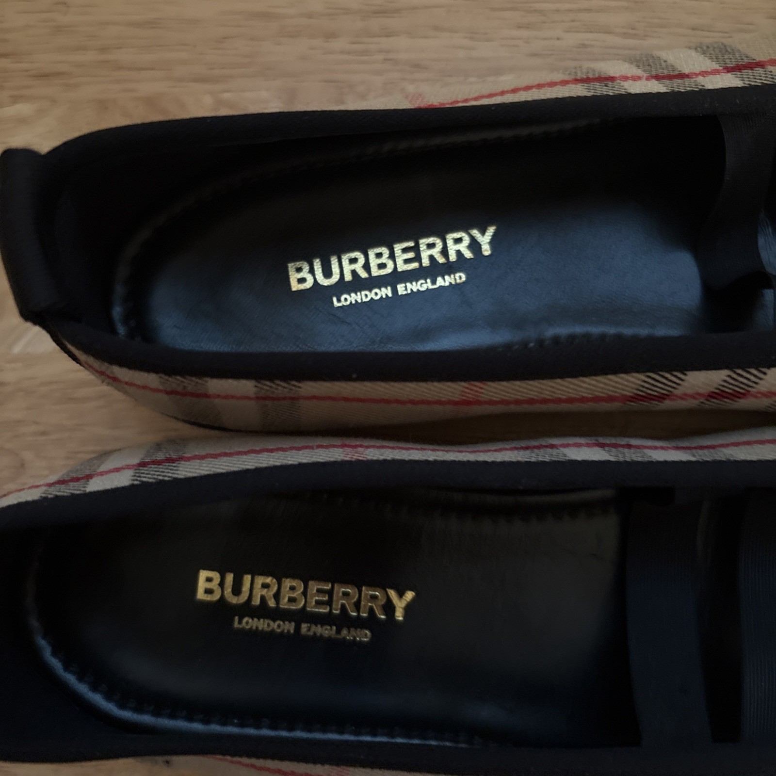 Burberry Women’s Flats Shoes Size EU 37 US 7 Ballet Nova Check