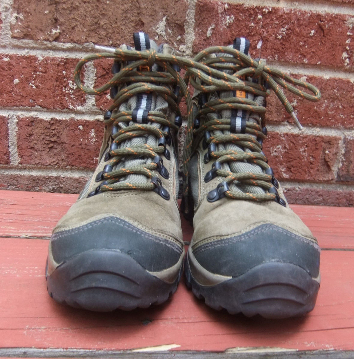 REI GORE-TEX MONARH IV Lichen Women’s Size 6 Khaki Leather Outdoor Hiking Boots