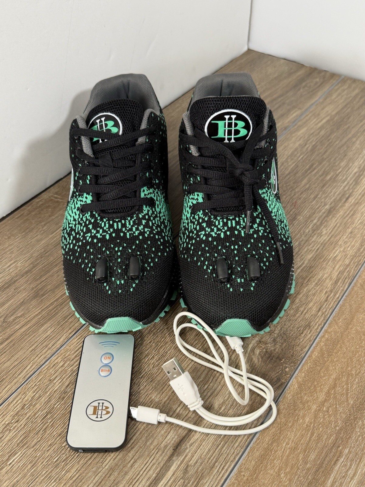 High Beam Teal LED Night Walkers-Women’s With Remote And ChargingCord – NEW