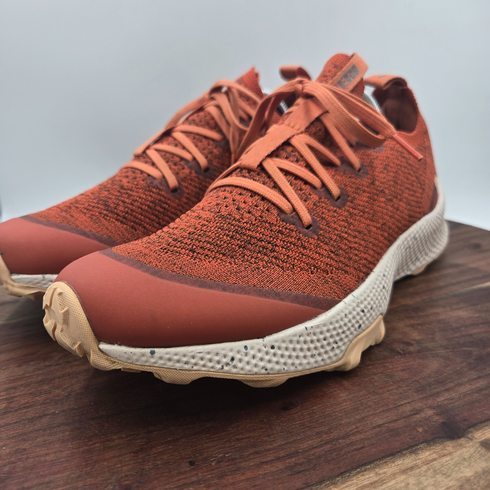 Rei Co-Op Swiftland MT Shoes Women’s 11 Orange Knit Trail Running Sneakers