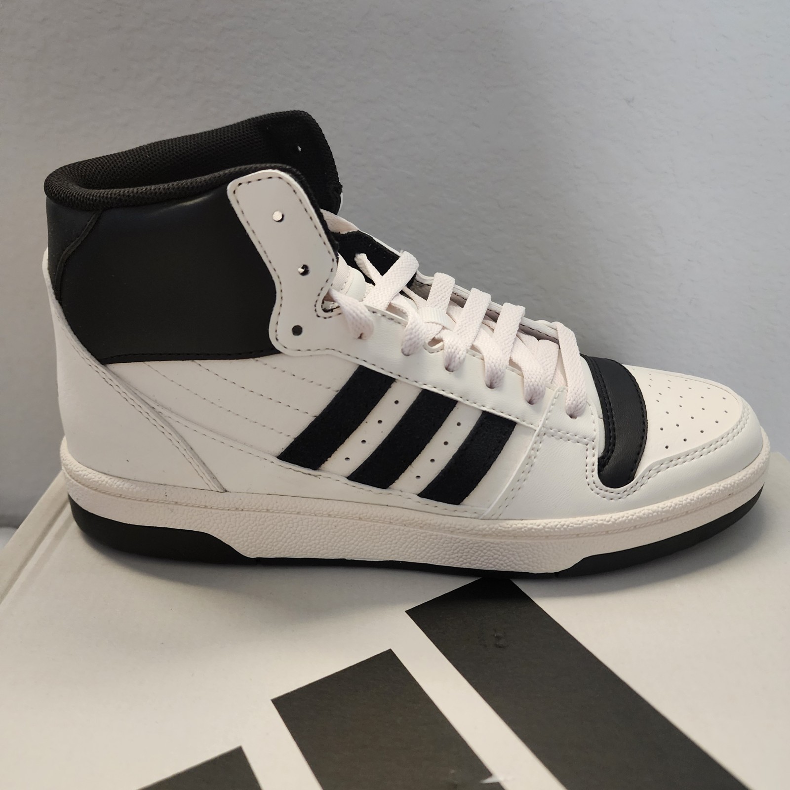 Adidas Break Start Mid Women’s Basketball Shoe White Sneaker 7