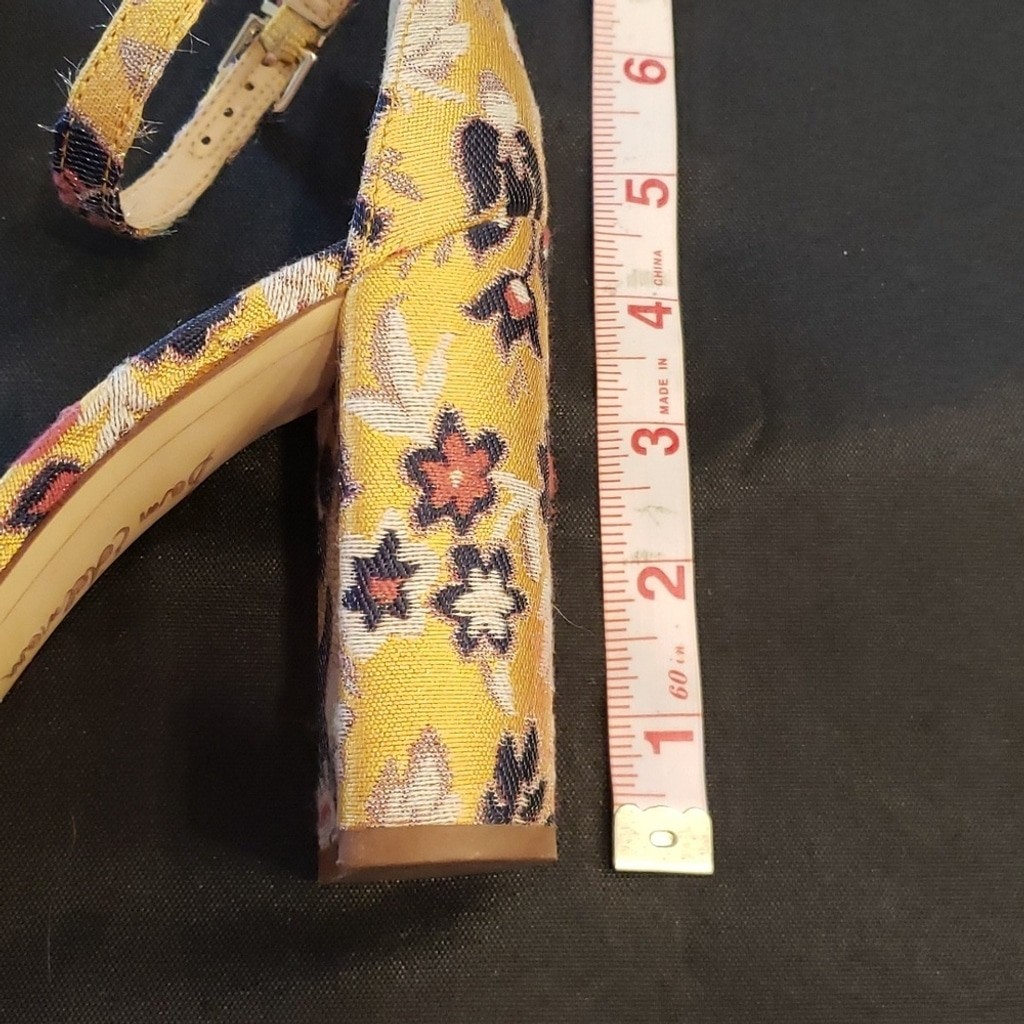 Sam Edelman Yaro baroque fabric heeled sandal