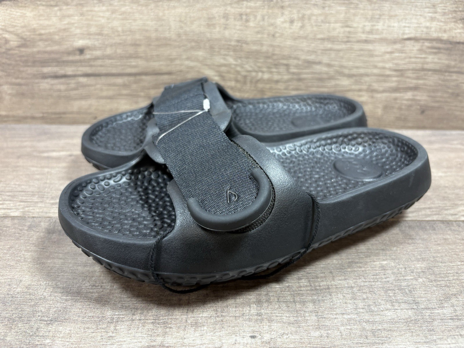 Allbirds Unisex Sugar Sliders Slide Sandals Black Eco Friendly Size W 6 M 4