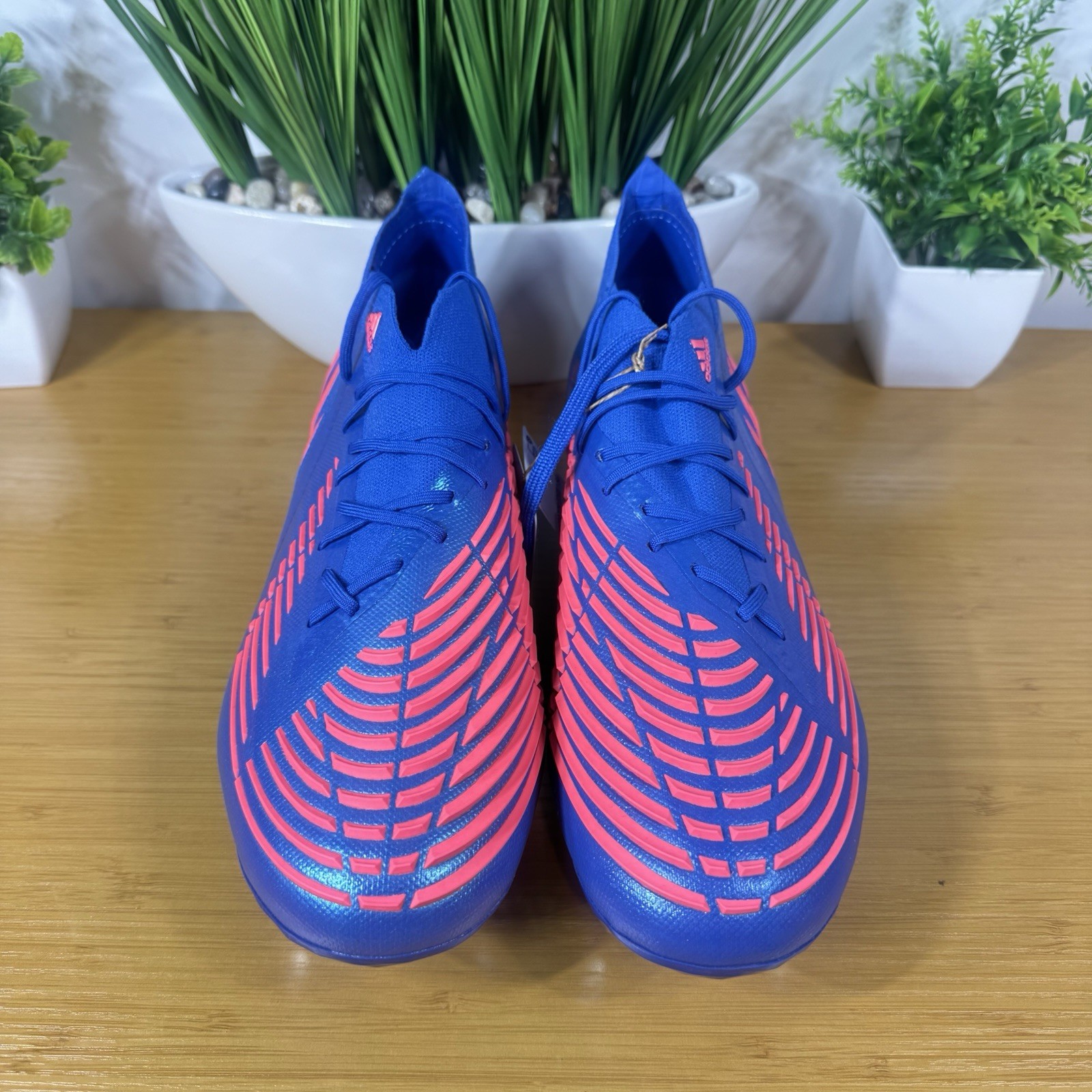 Adidas Predator Edge .1 SG NBY Soccer Cleats Blue Mens Size 8/ Womens Size 9