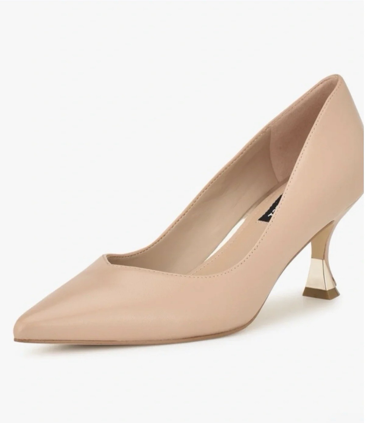 Nine West Ariella Light Natural Heel, Size: 9M