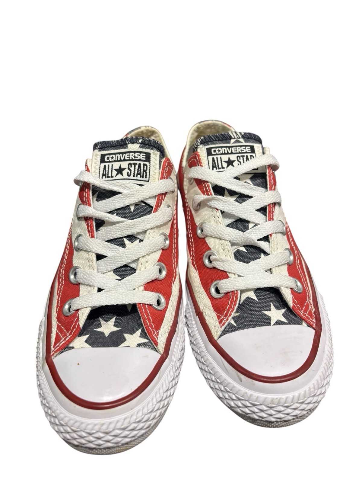 Converse All Star Low Top American Flag Shoes Women’s 5.5/Men’s 3.5 – USA Theme