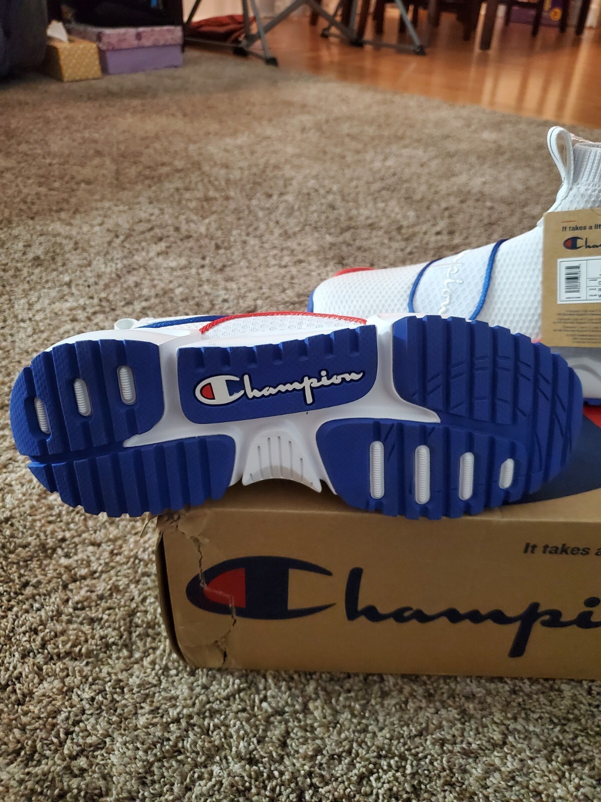 New Champion Women’s Rf 21 Mid Fashion Casual Sneakers US Left Size 8 Right 7