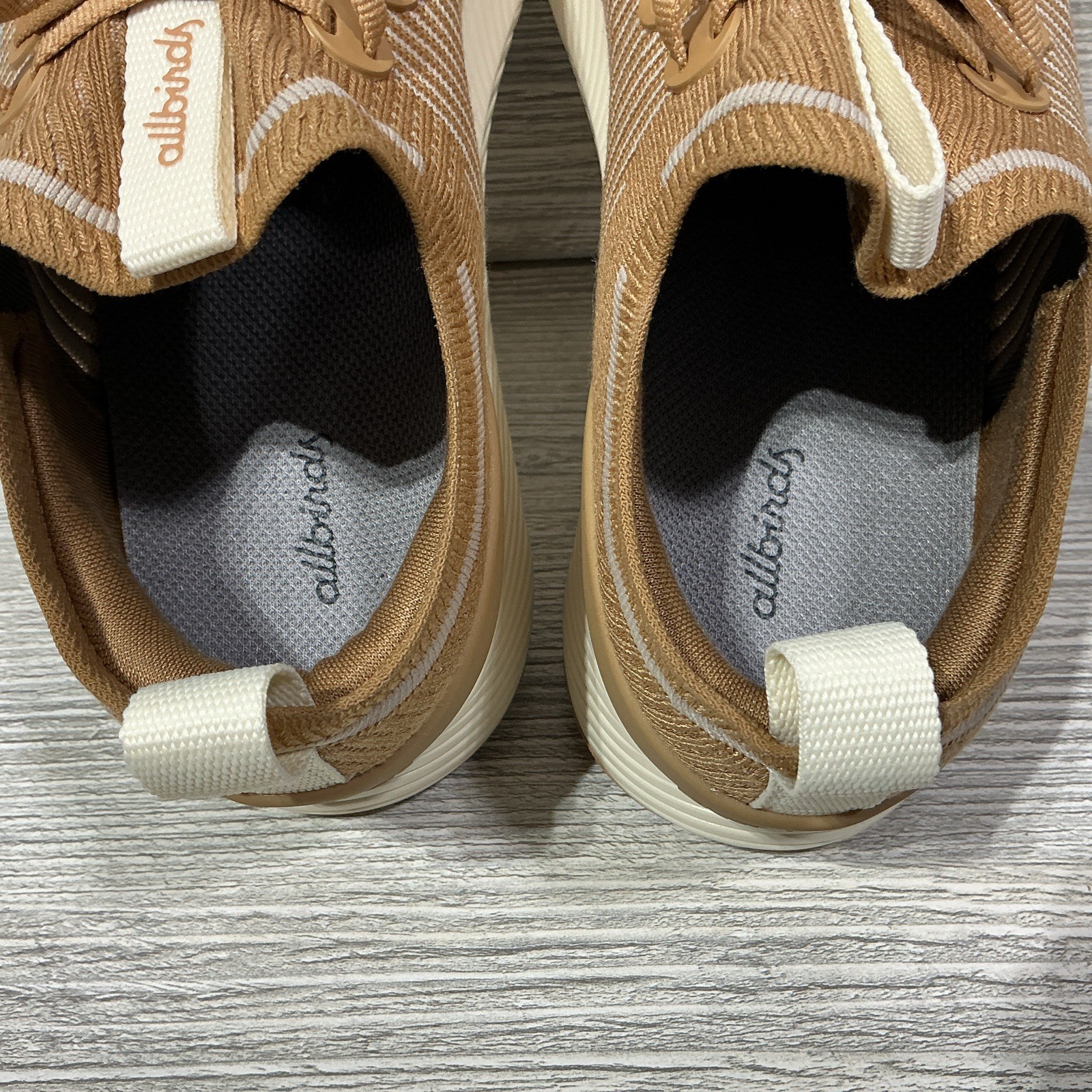 Allbirds Tree Glider Athletic Running Shoes Beige Cream Women’s Size 10.5 NEW