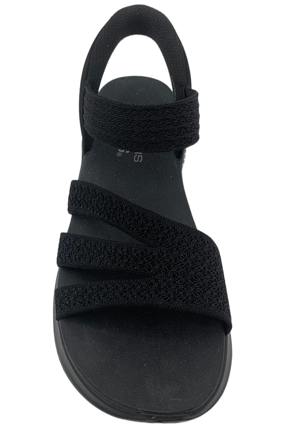 Skechers Women’s Slip-ins Washable Knit Ultra Flex 3.0 Sandals Black