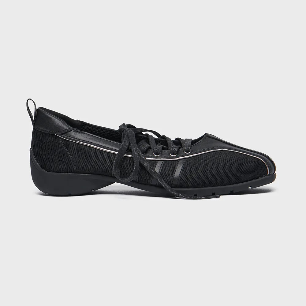 Rockfish Weatherwear BLISS LACEUP SNEAKERS Balletcore Low Profile Mesh Organza