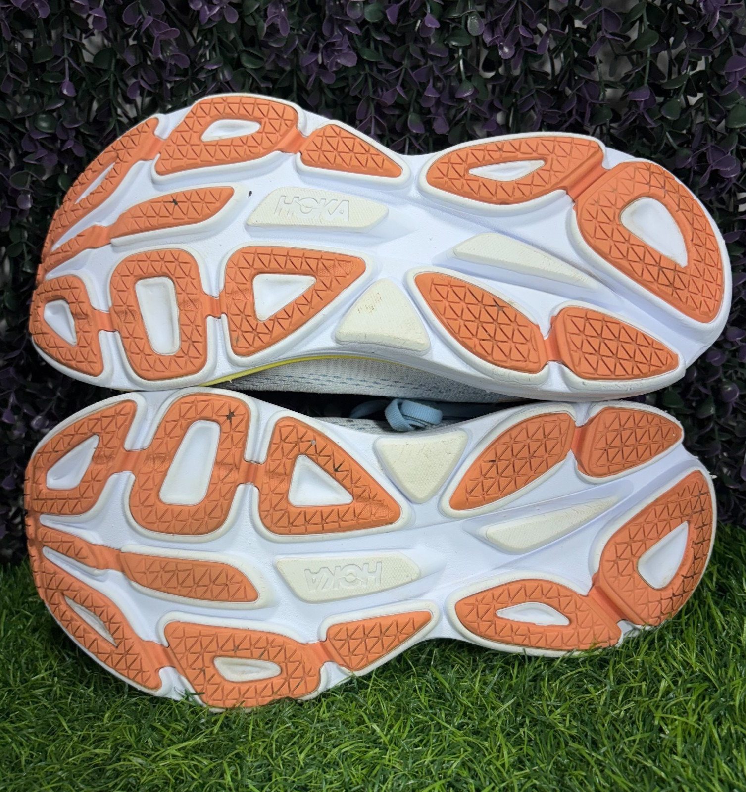 Hoka Bondi 8 Womens Size 9B Summer Song Country Air Running Shoe Sneaker Comfort