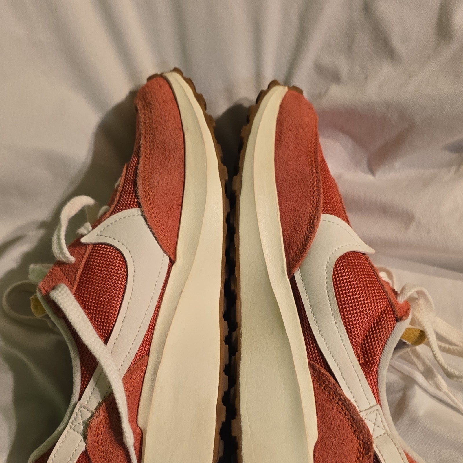Nike Waffle Debut Vintage Adobe Sail Coconut Gum Sneakers DX2931-600 Womens Sz 8
