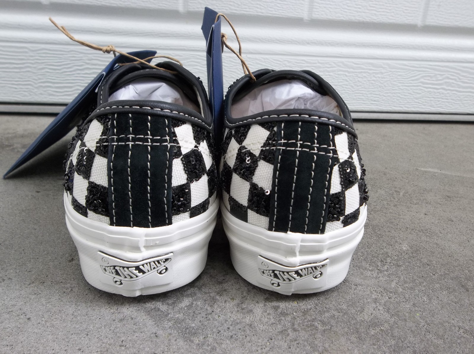 NWT WOMEN’S VANS LX AUTHENTIC BEADED CHECKERBOARD SNEAKERS/SHOES.SIZE 7.2026.