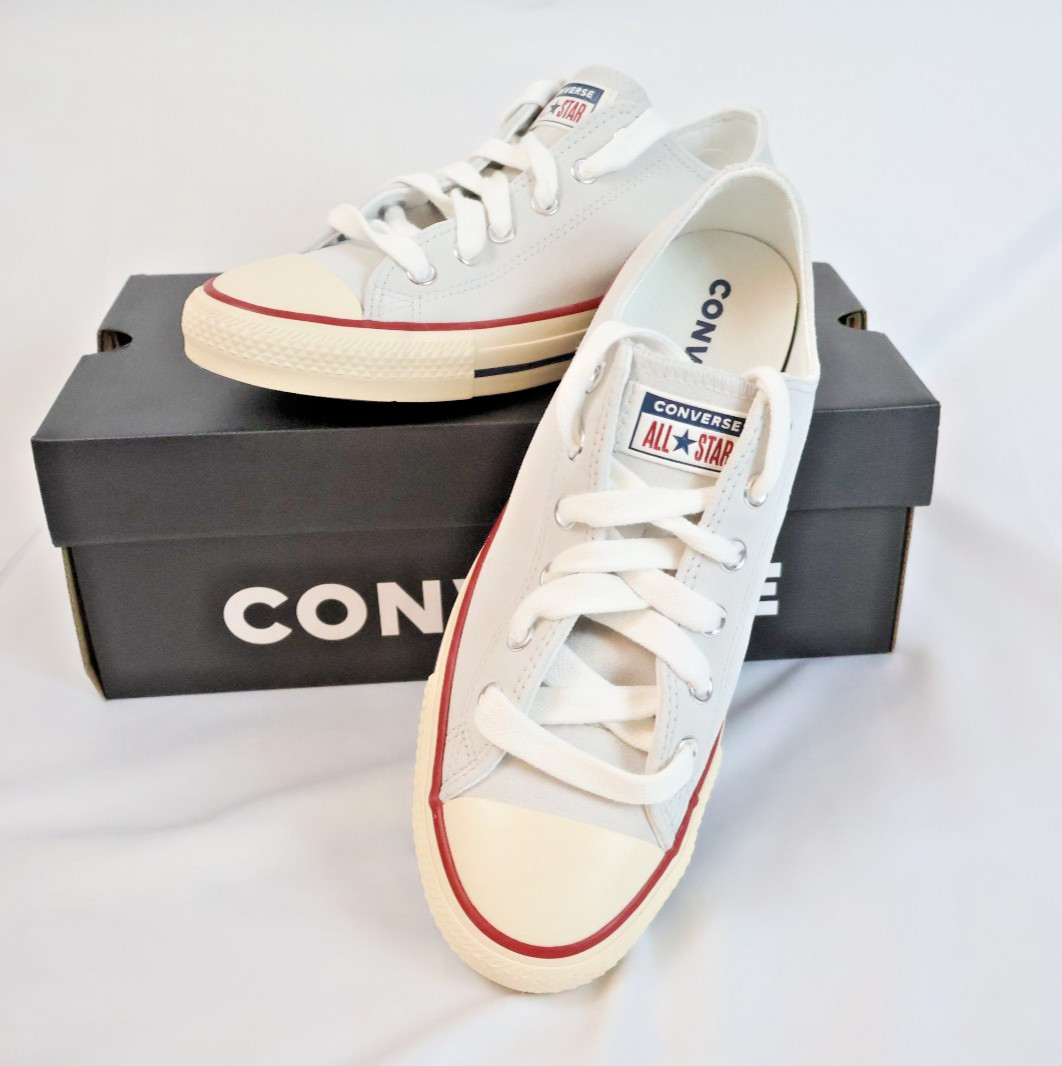 Converse All Star Sneakers Men 7 Women 9 Barely Grey Chuck Taylor NIB