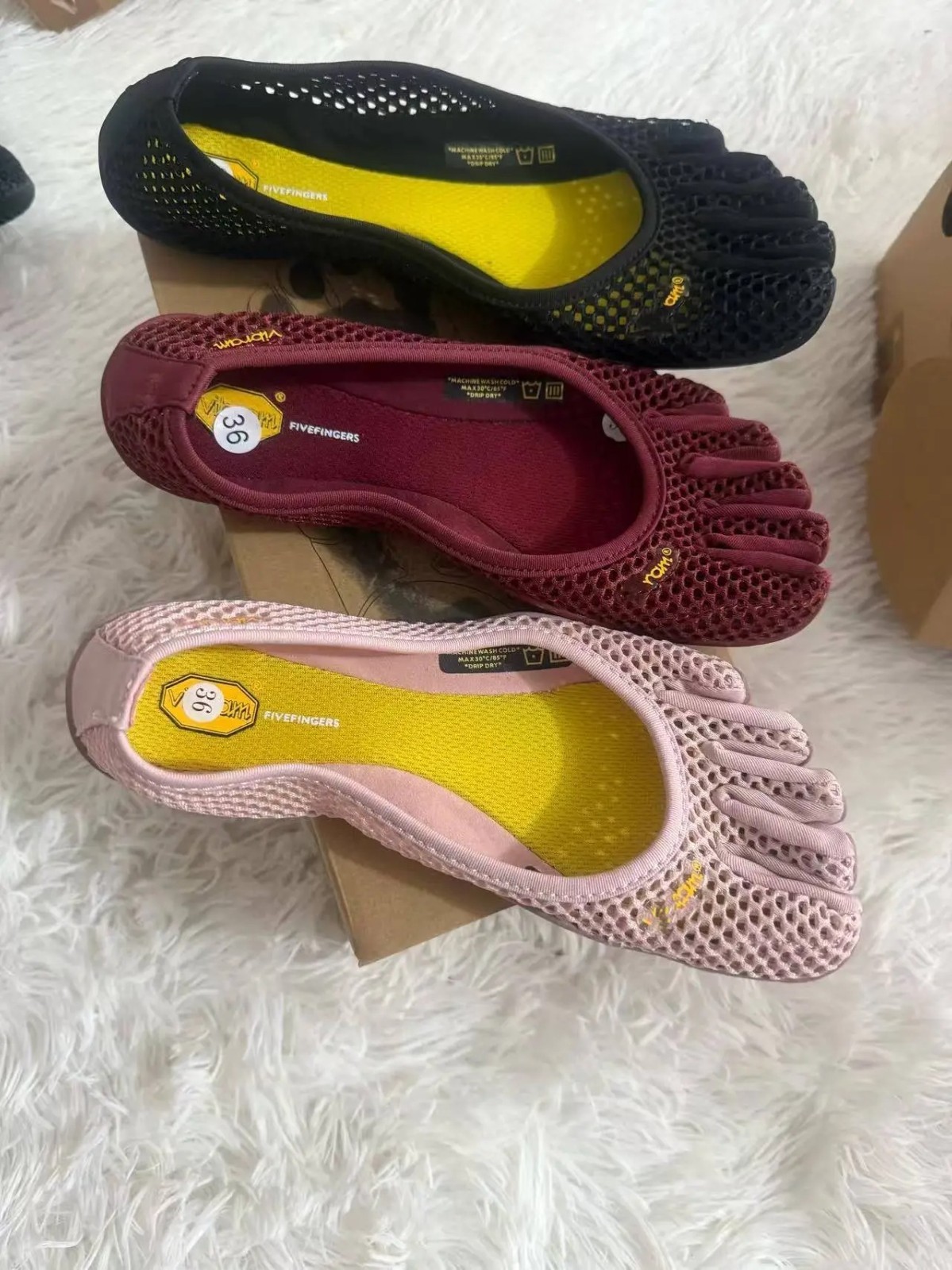 Women’s Five Finger Yoga Shoes Barefoot Pilates Dance Anti Slip Sneakers