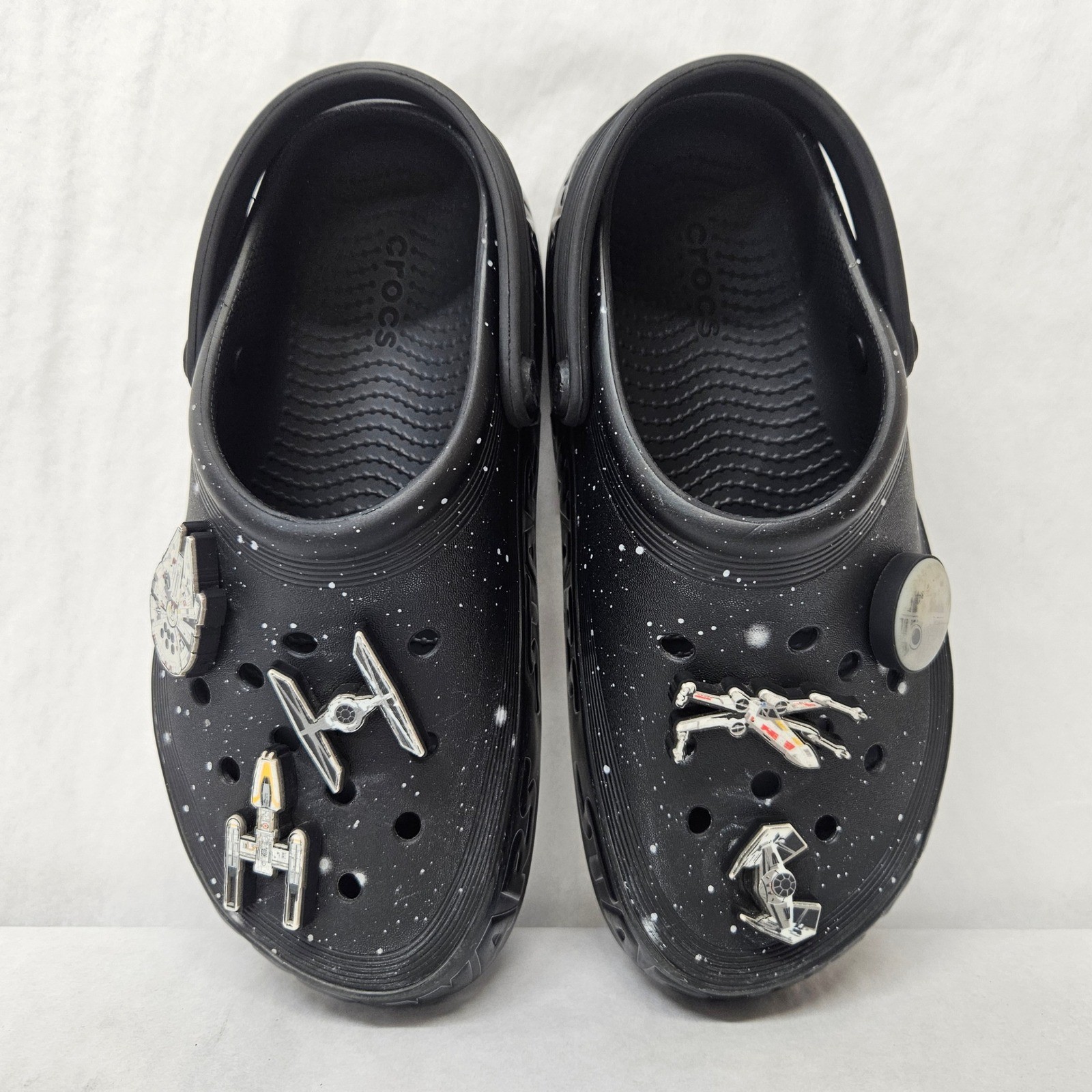 Crocs Star Wars Galaxy Off Court Clog 209904-001 Black Women’s Size 6