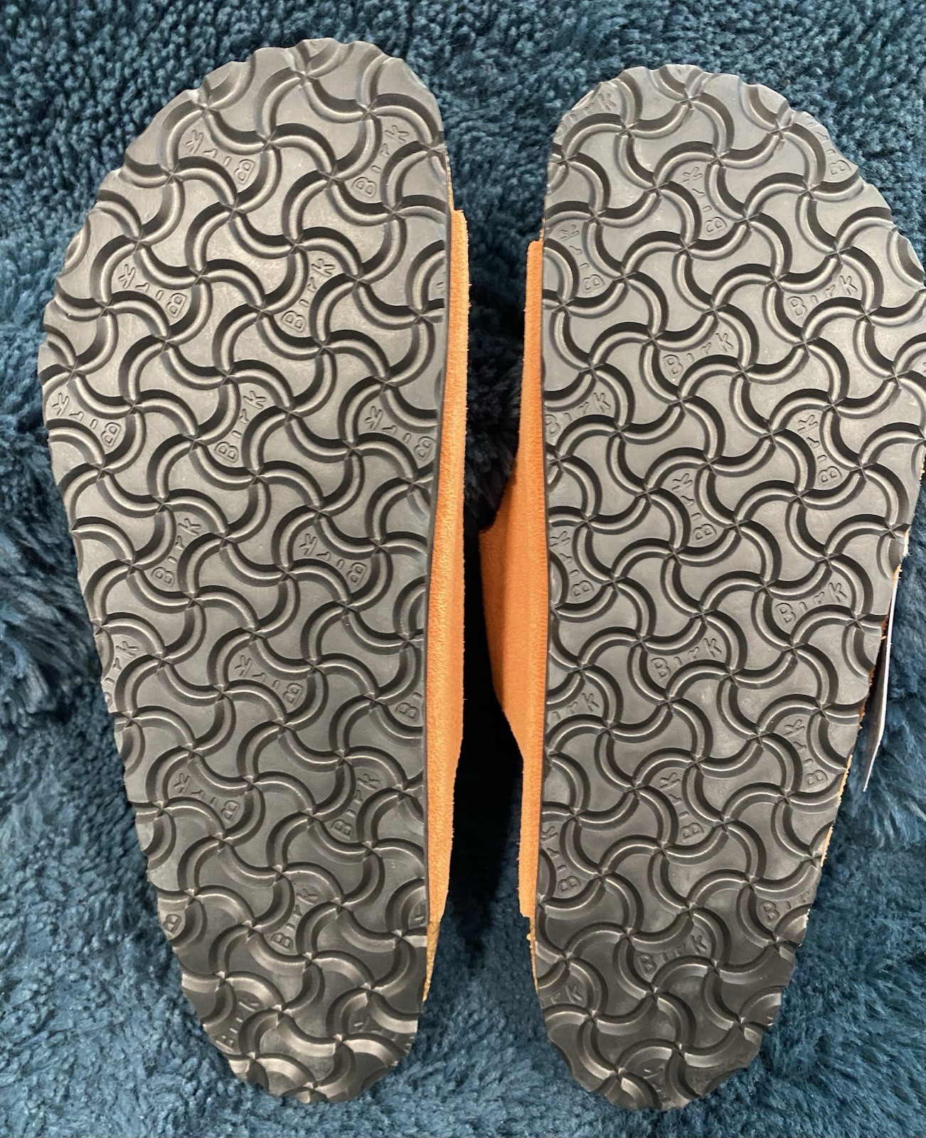 Birkenstock Arizona Soft Footbed Sandals – Dark Rust Suede – EU 42 (W 11 / M 9)