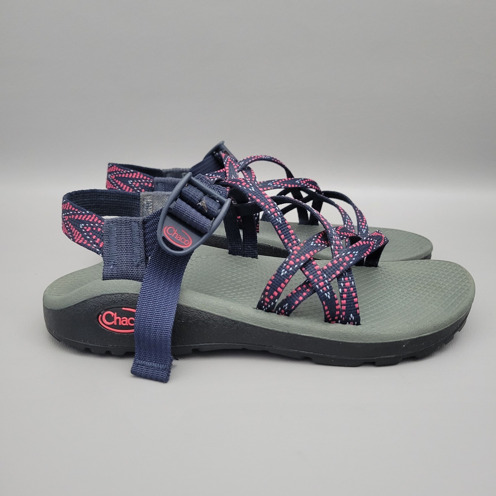 Chaco Womens Sandal Z Cloud X2 Size 7 Action Blue Multicolor Hiking Adjustable