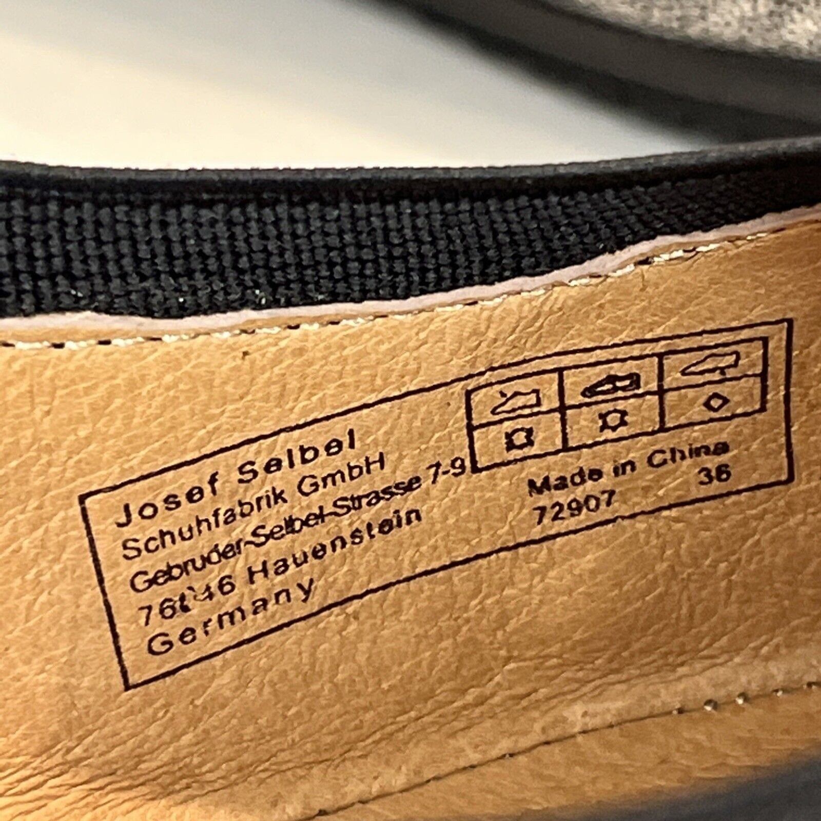 Josef Seibel Pippa Metallic Silver Cap Toe Comfort Ballet Flats EU 36 US 5.5 NEW