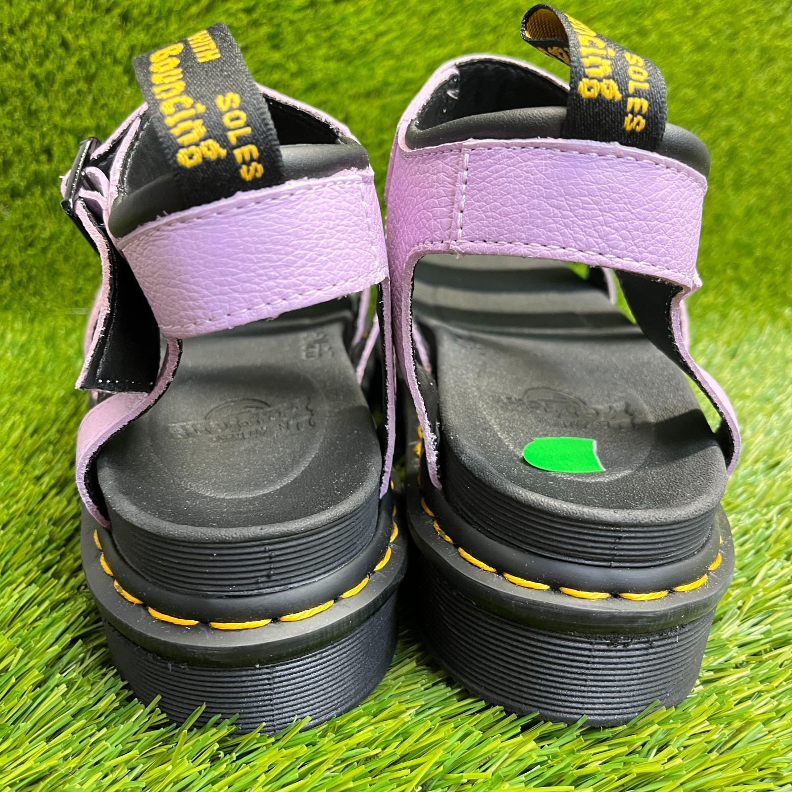 Dr. Martens Blaire Womens Size 10 Purple Black Beach Outdoor Strappy Sandals