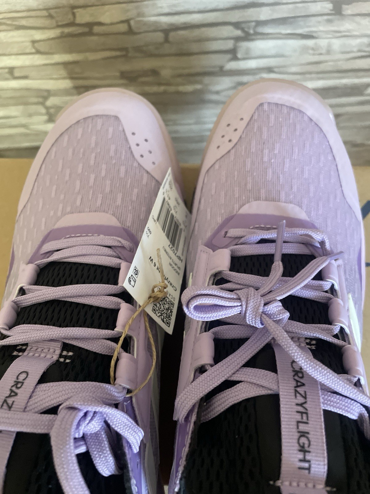 BRAND NEW Adidas CRAZYFLIGHT 6 Low Women´s VOLLEYBALL Shoes HP7027 Purple Sz 8.5