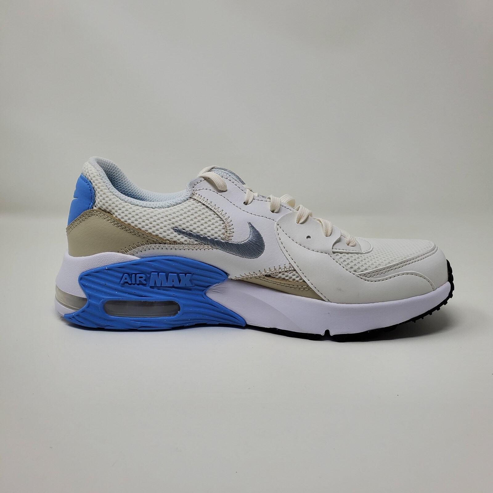 Women’s Size 8.5 Men’s Size 7Air Max Excee White University UNC Blue CD5432-128