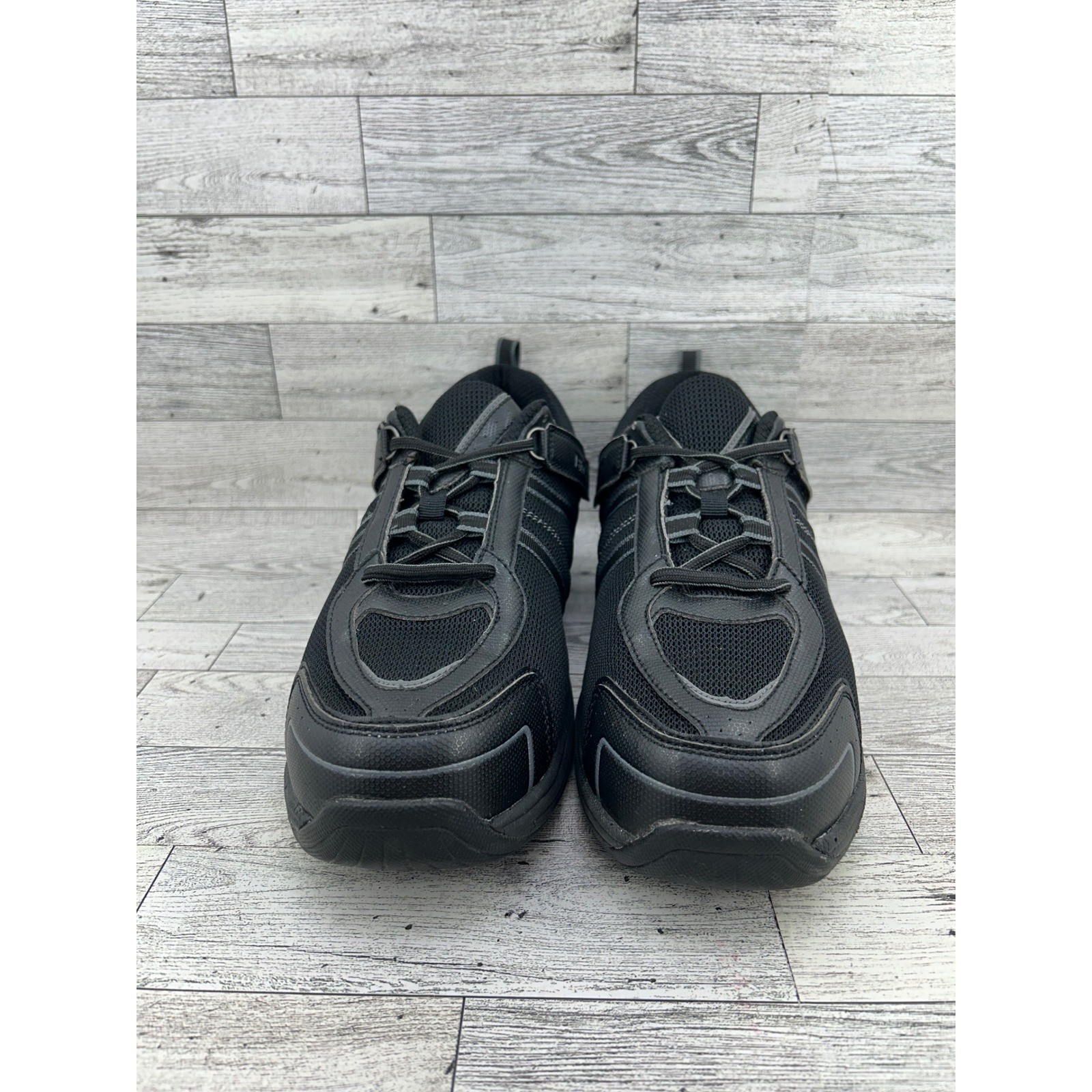Orthofeet BioFit 911 Women 11.5D Black Lace Up Comfort Walking Shoes Sneakers