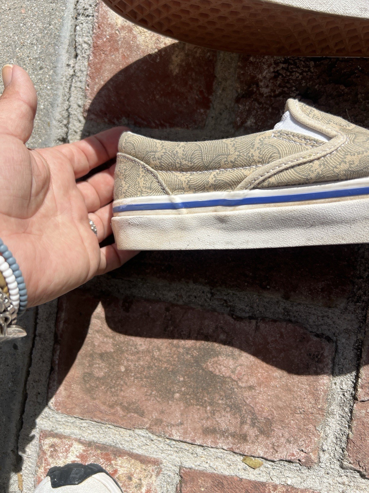 RARE Vans Anaheim Factory Slip On 98 DX Shoes OG Waves Cali Surf Men 5 Women 6.5