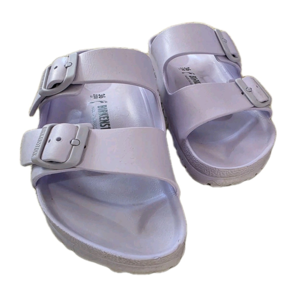 Birkenstock New with Box Arizona Purple Fog EVA Narrow Width Size:36