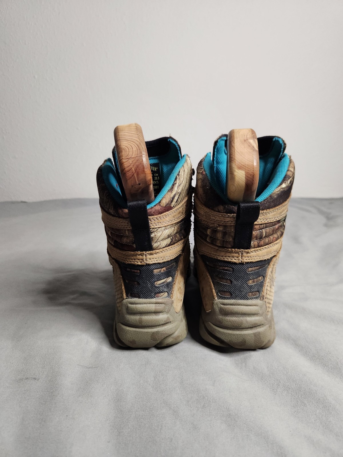 Red Wing Irish Setter Vaprtrek Camo Hunting Boots Womens Sz 6.5 Waterproof 2881