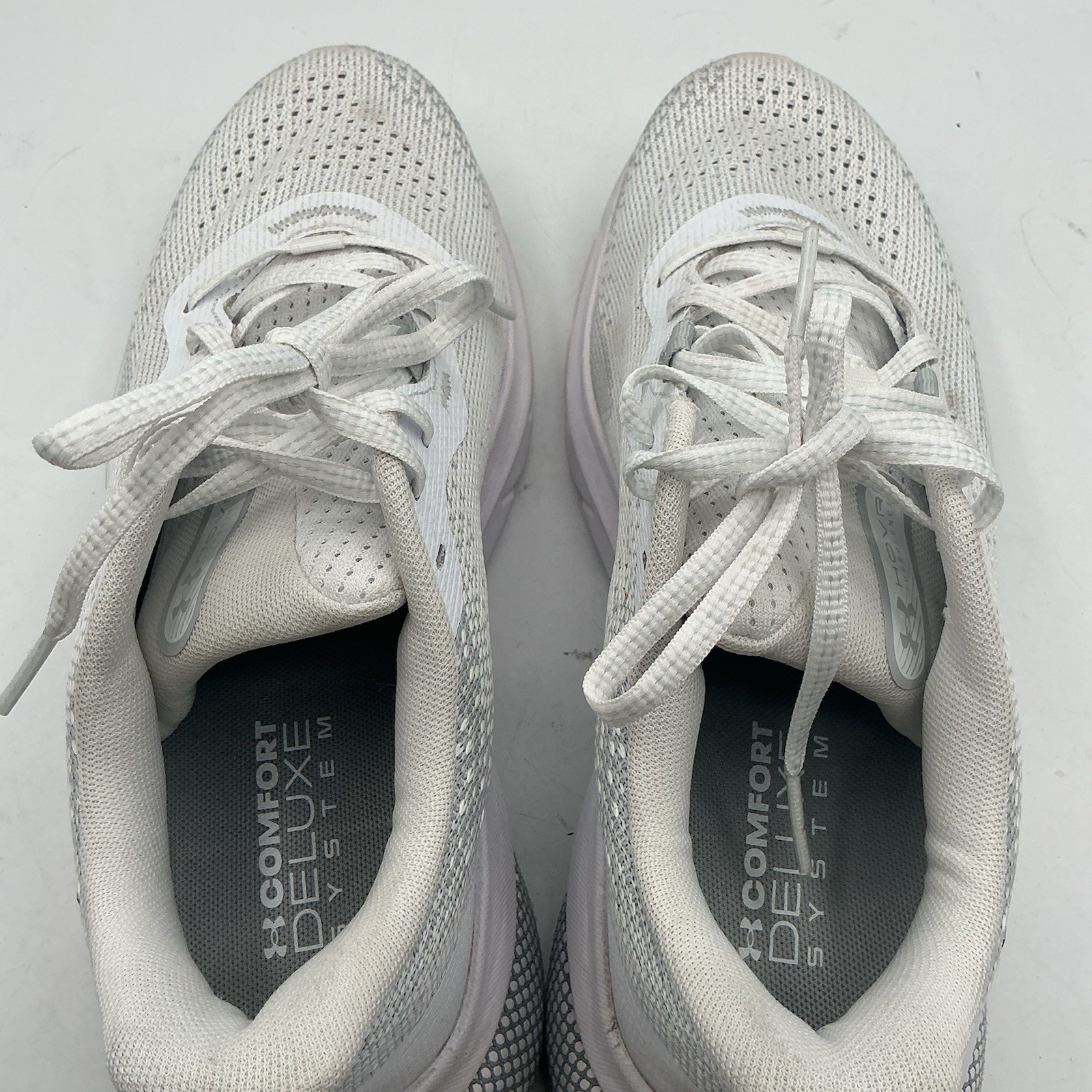 Under Armour HOVR Machina 3 Clone Women’s Size 8.5 White Gray Running Shoes