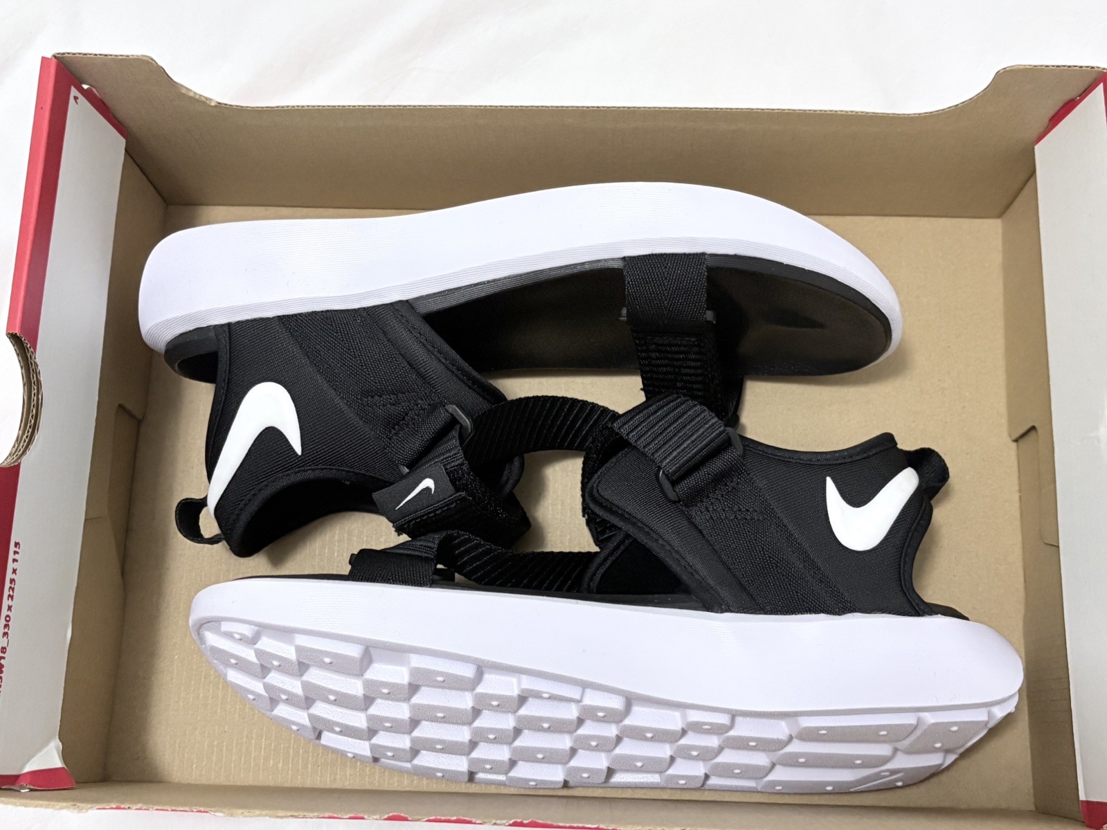 Nike Vista Womens Outdoor Sandals Black White US9W