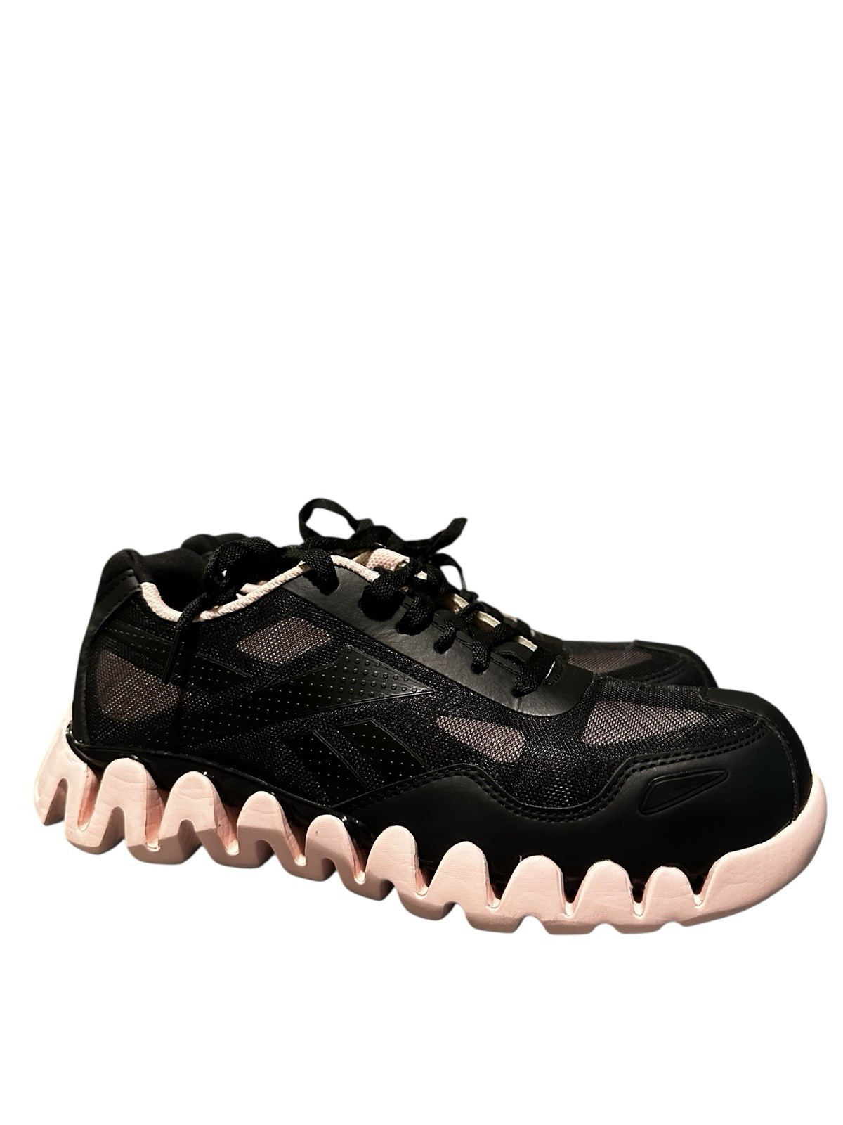 Reebok Womens Zig Pulse Work Black Work and Safety Shoes 9.5 Medium (B,M) RB321