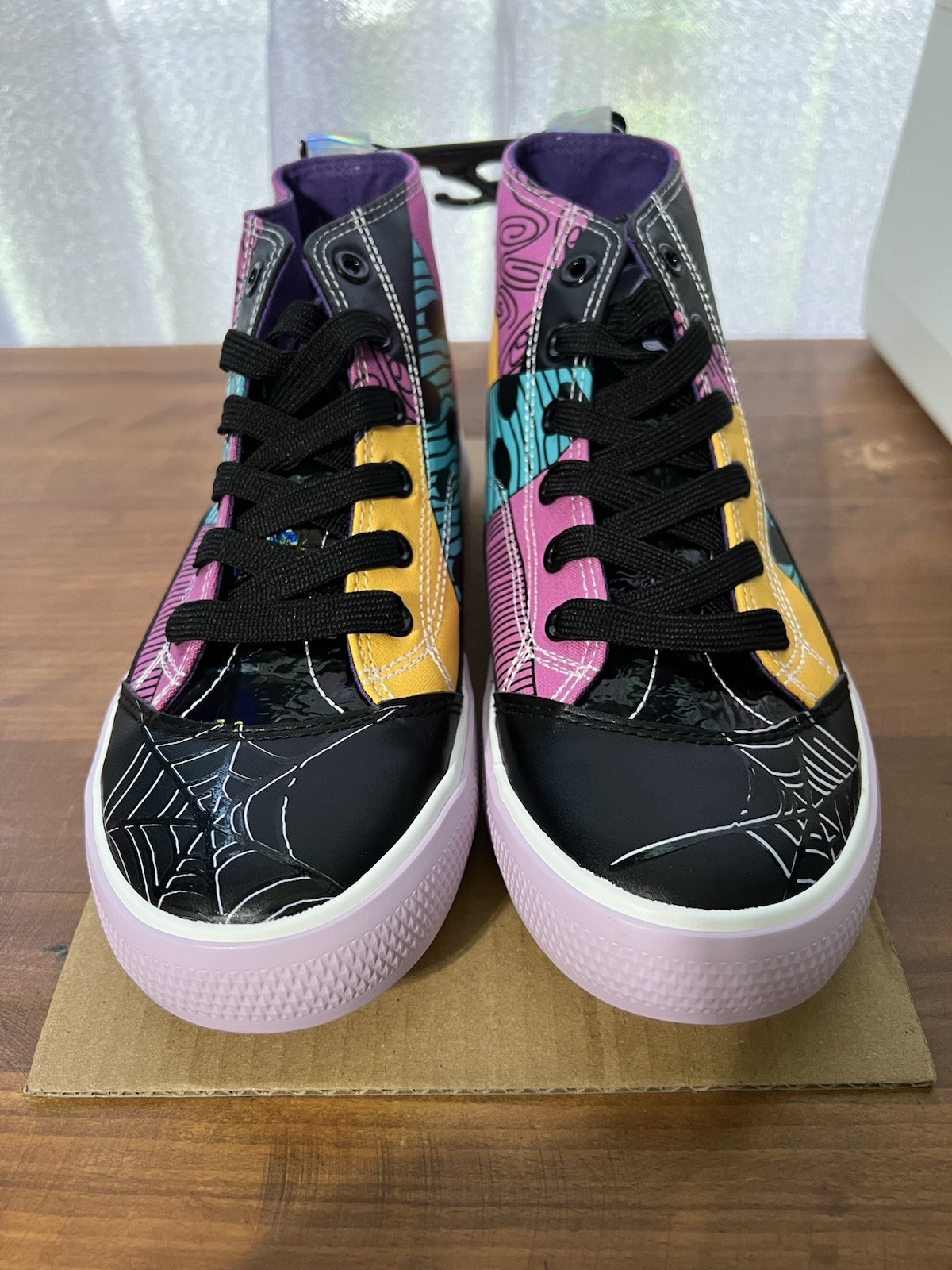 Disney Womens Size 9 The Nightmare Before Christmas Sneakers High Top Shoes New