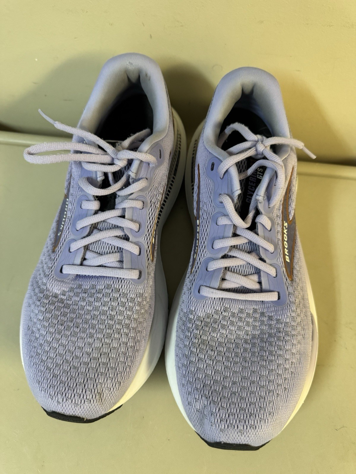Brooks Womens Glycerin 21 Purple 1204081B544 Running Shoes Sneakers Size 10