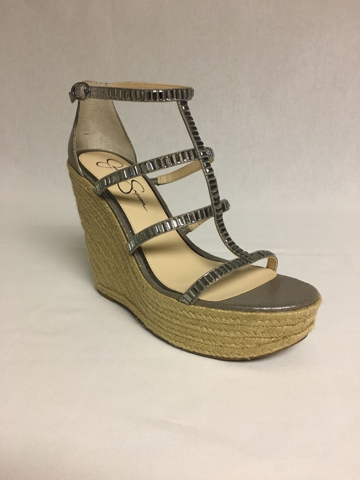 Jessica Simpson Women’s Adelinn Platform Wedge Sandals US Shoe 9.5 Medium B,M