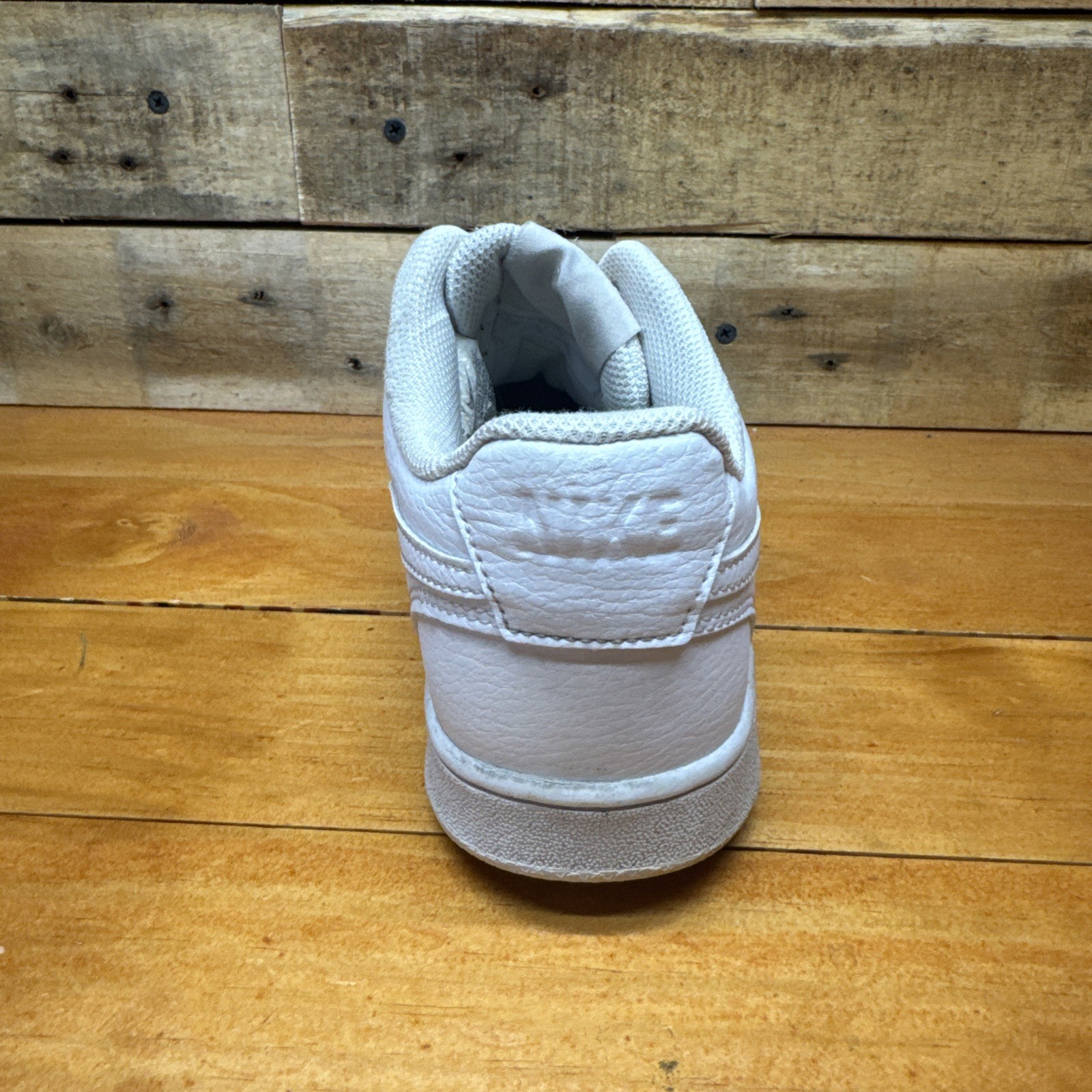 NEW Nike Court Vision Low Next Nature Triple White DH3158-100 Womens Size 8