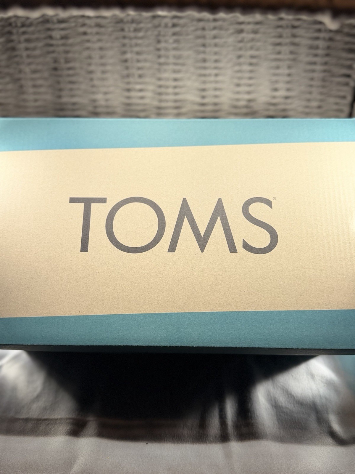 Tom’s Black Two Tone Slub/suede
