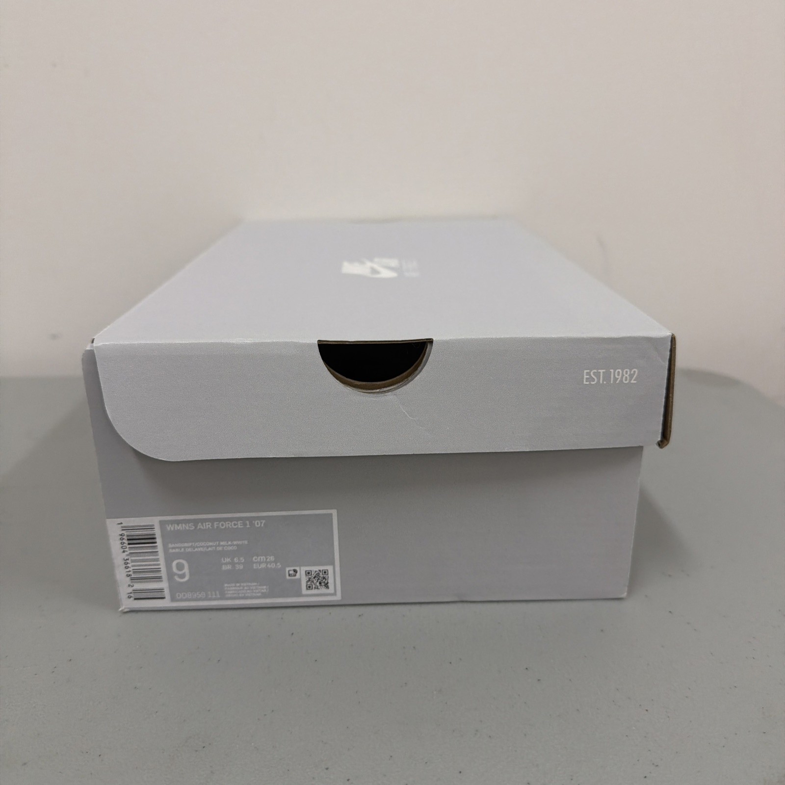 Nike WMNS Air Force 1 Low Sanddrift Coconut Milk DD8959-111 Women’s Size 9