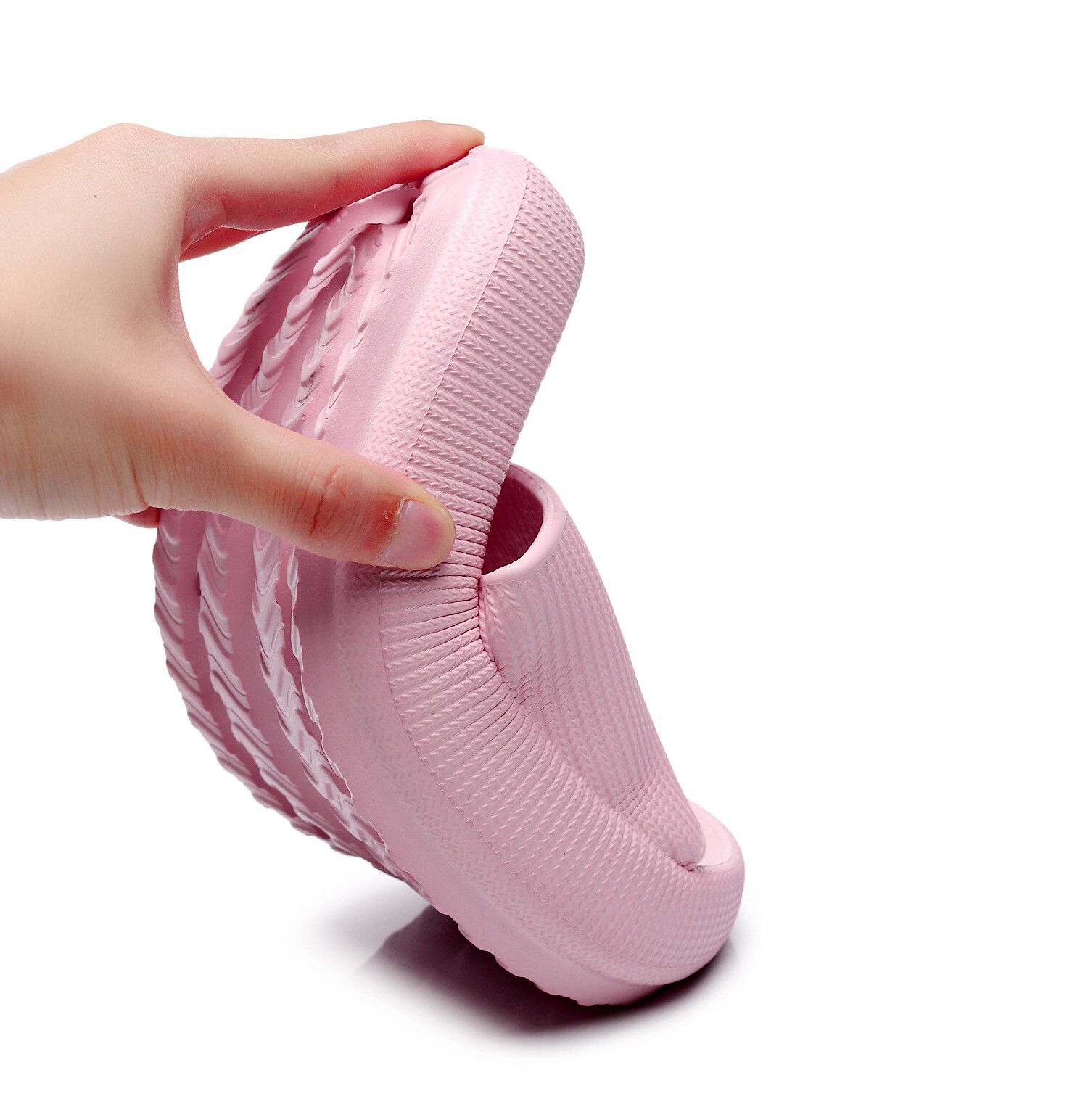 Anti-Slip Pillow Slides Sandals Soft Slippers Height Boosting Home Outdoor Shoes