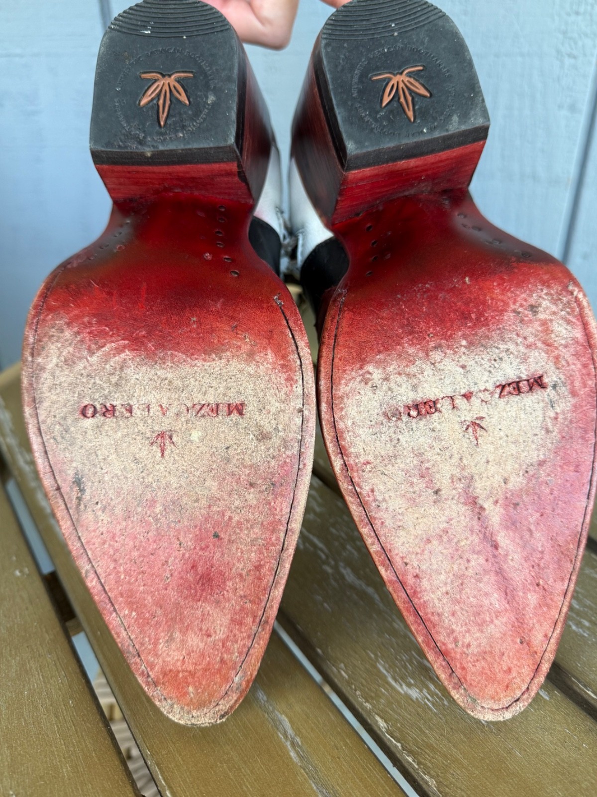 Mezcalero boots, woman’s size 7.5, worn twice, limited edition style