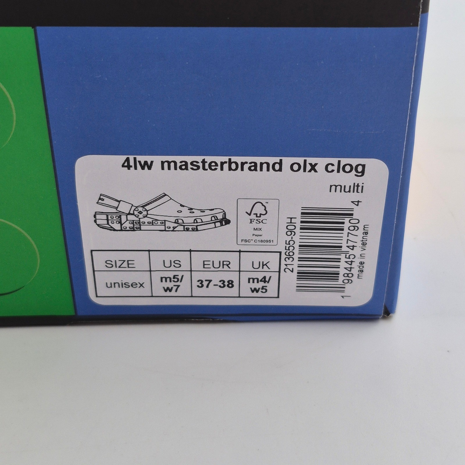 Crocs Lego Masterbrand Creativity Classic Clogs Women’s Size 7 Shoes w Box