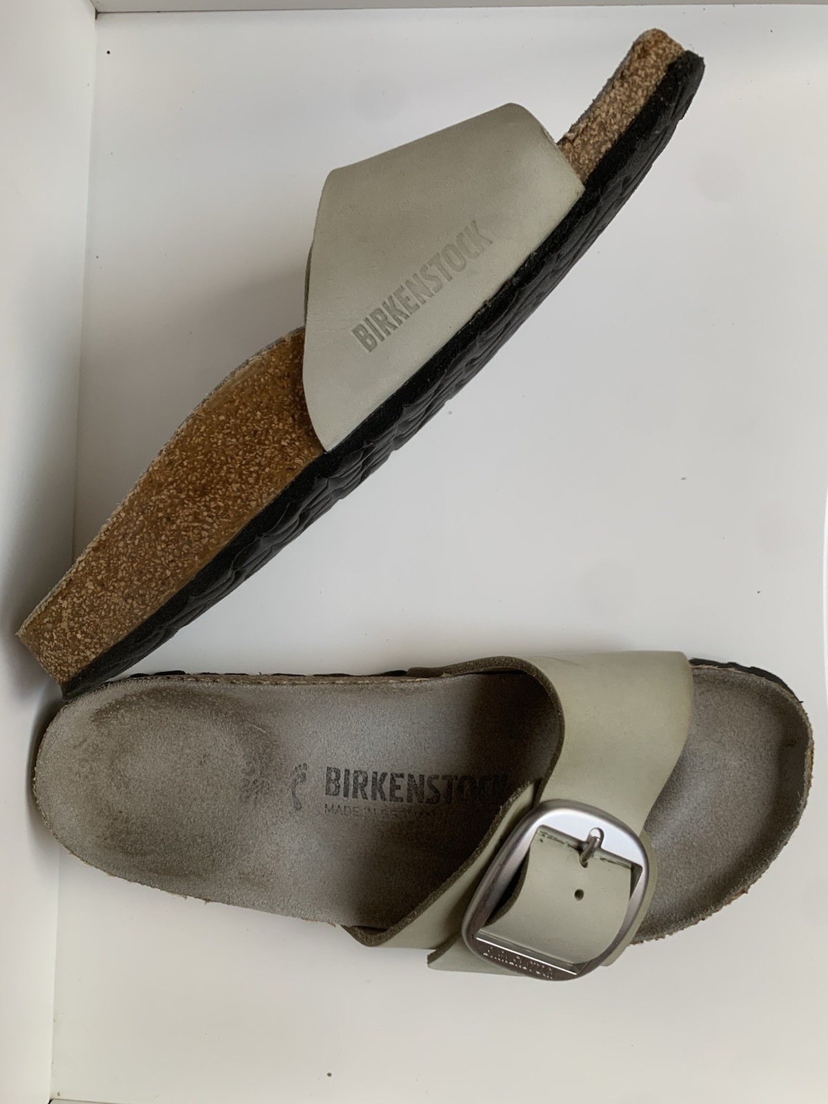Birkenstock Madrid Big Buckle Leather Sandals EU 37 (24cm)
