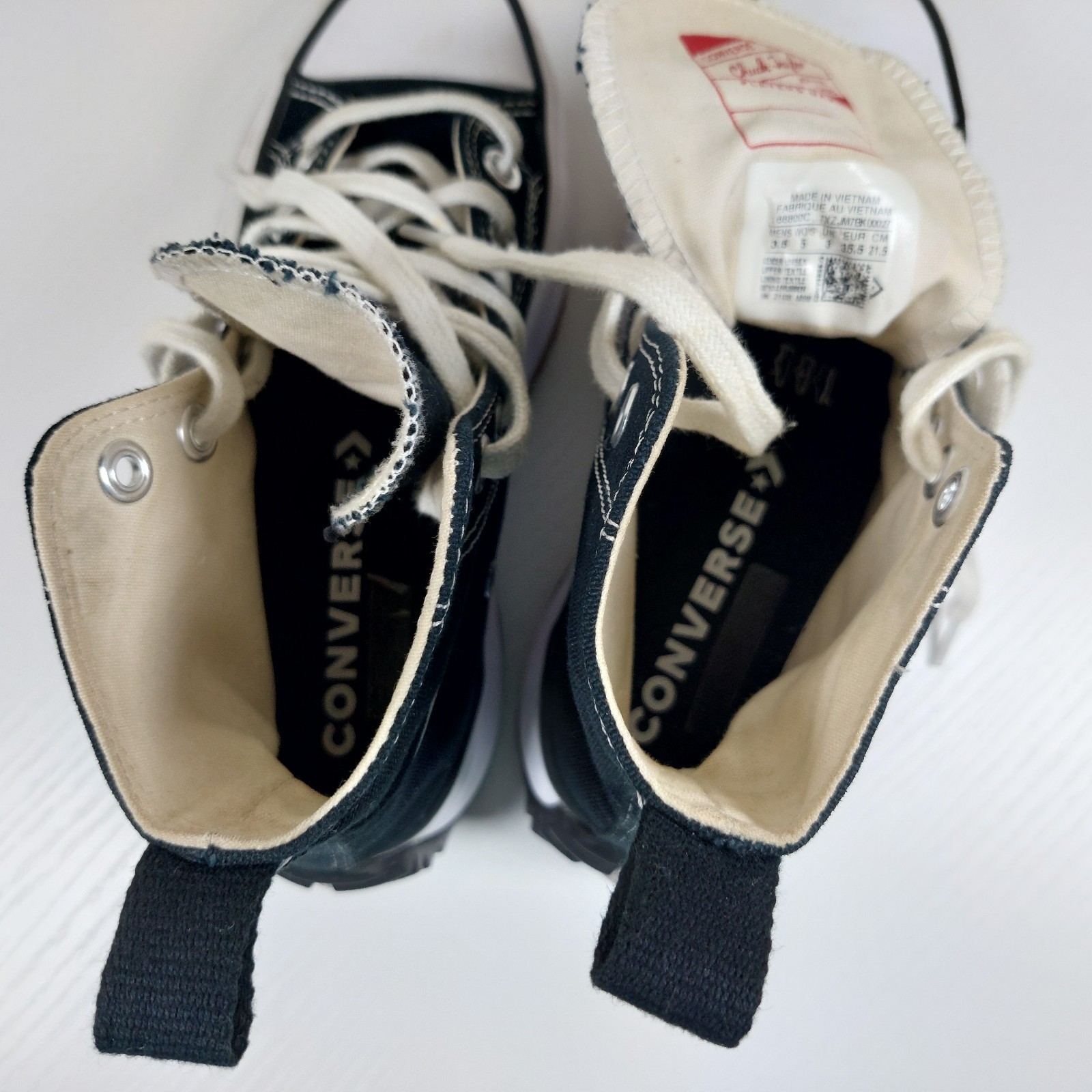 Converse Chuck Taylor Run Star Hike Platform High Top Shoes Women’s 5 Men’s 3.5