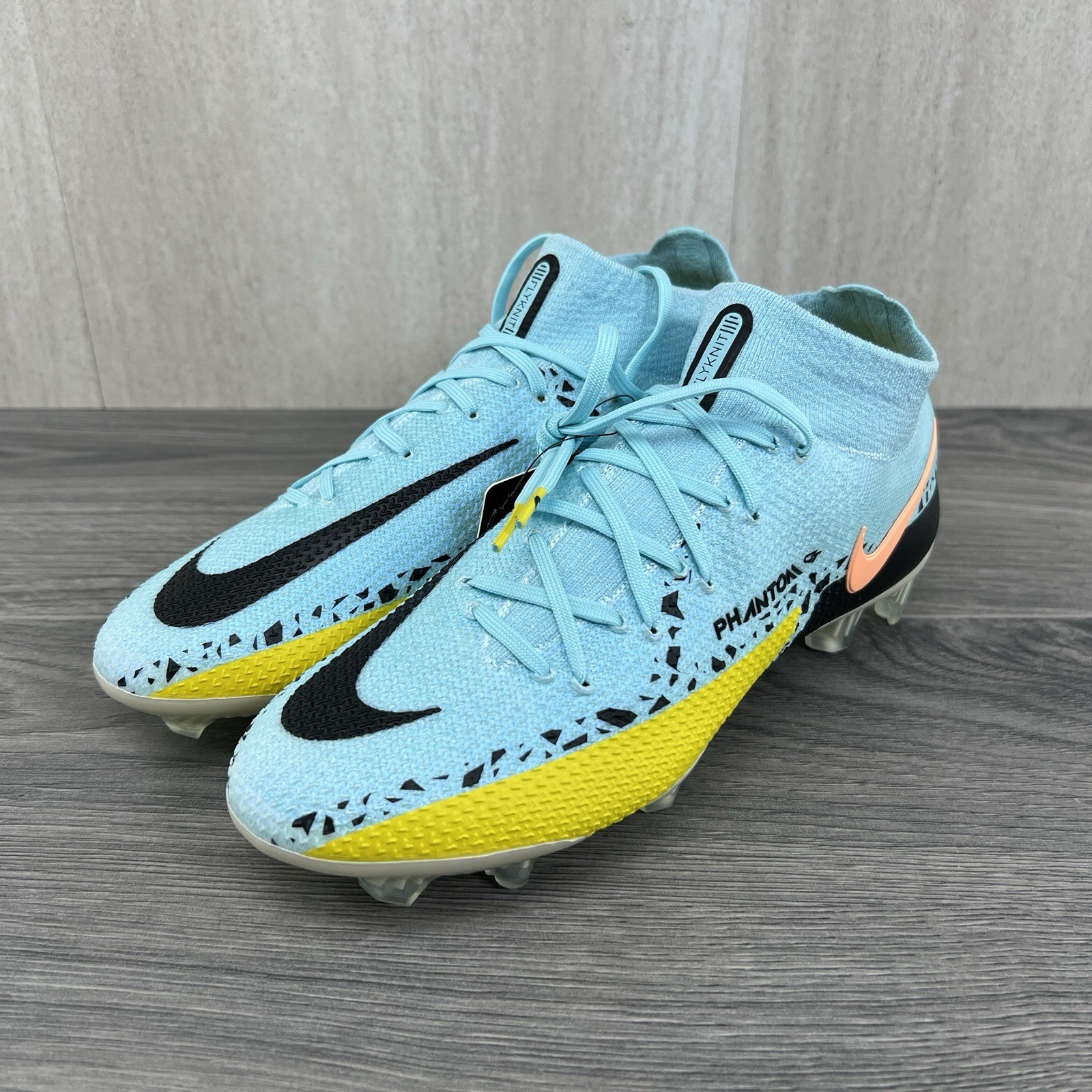 Nike Phantom GT2 Elite DF FG 6 Mens Sz 7.5 Womens Lucent Glacier Soccer Cleats